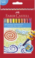 Faber Castell Wachsmalkreiden 20 mm x 120 mm drehbar 24er