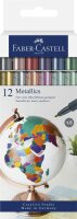 Faber Castell Marker Metallics 1,5 mm 12er Kartonetui