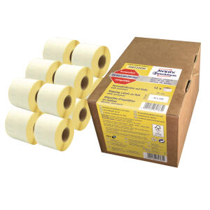 Zweckform Rollenetiketten 36x89mm weiß AVERY ZWECKFROM AS0722390