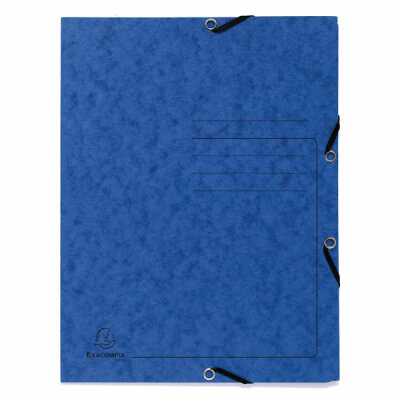 Exacompta Sammelm GZ 3Kl A4 Colorsp 355g blau