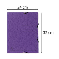 Exacompta Sammelm GZ 3Kl A4 Colorsp 355g lila