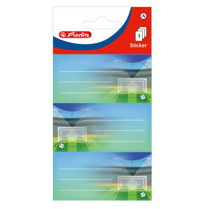 Herlitz Buchetiketten Motiv 5 3 Bogen à 3 Stück selbstklebend FSC