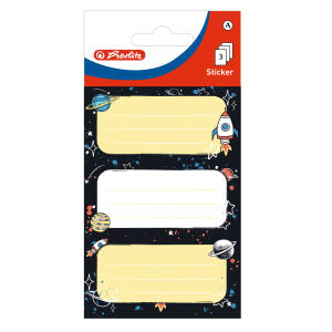 Herlitz Buchetiketten Motiv 8 3 Bogen à 3 Stück selbstklebend FSC