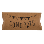 OOTB Kraftpapier-Kissenschachteln For you Congrats