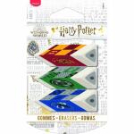 Radierer Pyramide 3er  Harry Potter, Radiergummi mit drei...