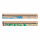 Herlitz Lineal 17 cm GREENline Motive sortiert