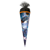 Roth Motiv-Schultüte, Space Fighter, 22 cm, rund,...