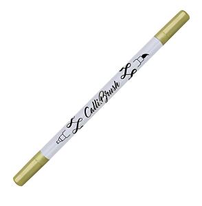 Calli Brush Double Tip Brushpen metallic gold, Fasermaler mit 2,5mm