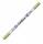 Calli Brush Double Tip  Brushpen metallic gold, Fasermaler mit 2,5mm Kalligrafie-Spitze und biegsamer, Pinselspitze, Online
