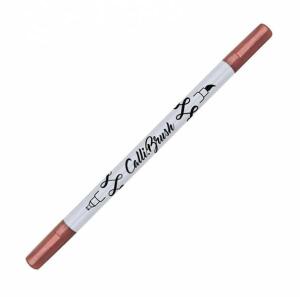 Calli Brush Double Tip  Brushpen metallic rot, Fasermaler mit 2,5mm Kalligrafie-Spitze und biegsamer, Pinselspitze, Online