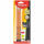 Bleistift HB 6er  Black Peps mit Radierer, Dreikant Bleistifte im Blister, ergonomisch geformt,, Radiergummi Technic 600 weiß, Maped