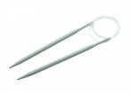 Rundstricknadeln 80cm  5,0mm grau, zum Rund- und...
