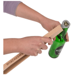 OOTB Holz-Grillzange mit Flaschenöffner ca. 43 cm