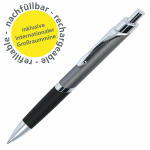 Kugelschreiber  Sporty Gun silber schwarz,...