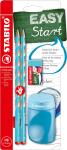 STABILO EASYgraph S Schul-Set blau R mit Spitzer und...