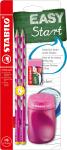 STABILO EASYgraph S Schul-Set pink L mit Spitzer und...