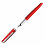 Füller Eleganza  M Satin Red, für Kombipatronen...