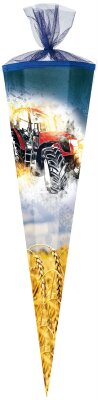 Nestler Schultüte Tüllv. 85 cm 6-eckig Trekker