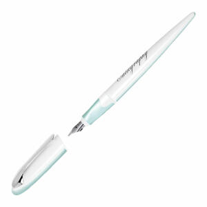 Füller Bestwriter  0,8mm Air Pastel Blue, ergonomische Griffstück, Metallclip, Online