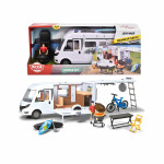 Dickie Hymer Camping Van  30cm Set, mit Interieur, Dach...