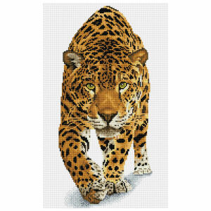 DIAMOND DOTZ Squares  On the prowl 52x32cm, ab 8 Jahren, Pracht Hobby