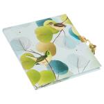 Goldbuch Tagebuch Ginkgo Bird
