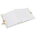 Goldbuch Tagebuch Ginkgo Bird