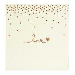 Goldbuch Hochzeitsalbum Raining Hearts pfirsich