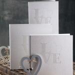 Goldbuch Gästebuch White Love