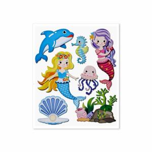 Roth  XXL 3D-Sticker Meerjungfrau, 30x30 cm, 7 Teile