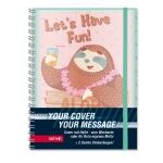 Roth Mood-Timer mit Wechselcover und Wire-O-Bindung, Stickerbogen