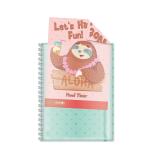 Roth Mood-Timer mit Wechselcover und Wire-O-Bindung, Stickerbogen
