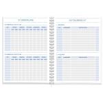 Roth Mood-Timer mit Wechselcover und Wire-O-Bindung, Stickerbogen