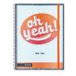Roth Mood-Timer mit Wechselcover und Wire-O-Bindung, Stickerbogen