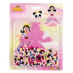 Perlen midi 1100er Prinzessin, Inhalt: 1 Stiftplatte,...