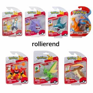 BOTI EUROPE  Pokemon Sortierung Battle  Feature Figuren Welle 10, 4 verschiedene Packs mit Figuren 11 cm,, authentische Details, ab 4 Jahren, Boti