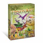 TOYNAMICS  DinosArt Fensterbilder  Bastelset, für 3...