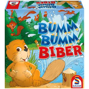 Biber Geschicklichkeitsspiel, Inhalt: Spielfläche (inklusive Biber)