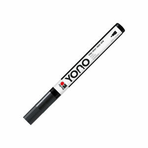 MARABU  Acrylmarker Marker YONO  0,5-1,5mm schwarz, Rundspitze fein, wasserbasiert, Marabu