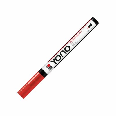 MARABU  Acrylmarker Marker YONO  0,5-1,5mm kirsche, Rundspitze fein, wasserbasiert, Marabu