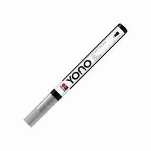 MARABU  Acrylmarker Marker YONO  0,5-1,5mm grau, Rundspitze fein, wasserbasiert, Marabu