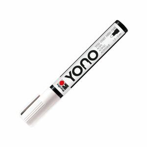 MARABU  Acrylmarker Marker YONO  1,5-3mm weiß, Rundspitze, wasserbasiert, Marabu