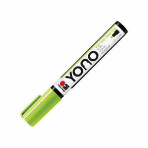 MARABU  Acrylmarker Marker YONO  1,5-3mm neon grün, Rundspitze, wasserbasiert, Marabu
