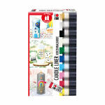 MARABU  Candle Liner Set 10er  25ml 10 Farben, Inhalt: je...