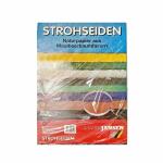 Jansen  Strohseide 22,5x32cm  farbig sortiert, 25 Bogen