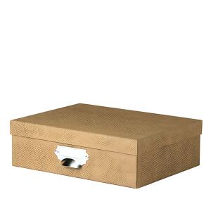 ROESSLER PAPIER Kartonage mit Griff S.O.H.O. haselnuss, Special Line