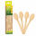 HEKU GMBH  Holzlöffel Premium  10 Stück 17cm be green, extra stabil, kompostierbar, aus Bambus, HEKU