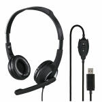 HAMA GMBH  PC Office Headset  HS-USB250 Stereo schwarz,...