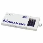 Tintenpatronen 8ST blau MONTBLANC 128208/107758 Doku Echt