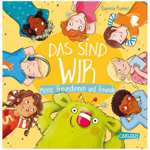 CARLSEN VERLAG  Freundebuch  Das sind WIR, Freundschaftsalbum mit 96 illustrierten Seiten,, Platz zum Eintragen, Kleben, malen und Kreativ werden,, Carlsen Verlag
